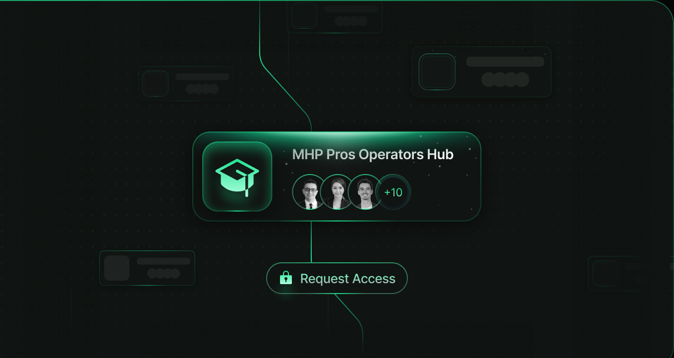 Private community members and discussions